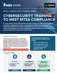 MTSA Cybersecurity Training