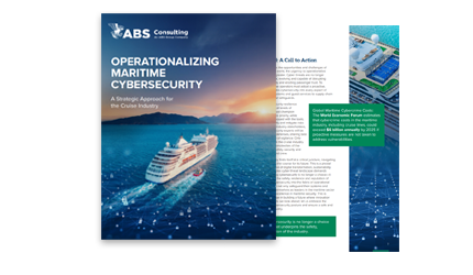 Article - Operationalizing Maritime Cybersecurity for the Cruise Industry