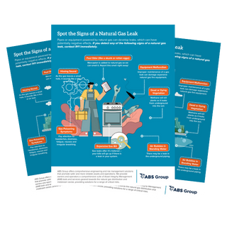 Natural Gas Leak Detection Infographic Natural Gas Leak Detection Infographic